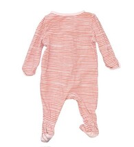 Cloud Island Baby Sleepers 0-3 Months Lot 3 Footed Mittens Pajamas Peach image 7