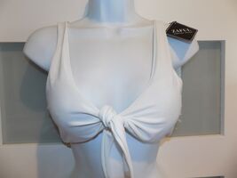 Zaful Forever Young White Top Front Tie Removable Pads Size 8 Women's NEW - $18.00