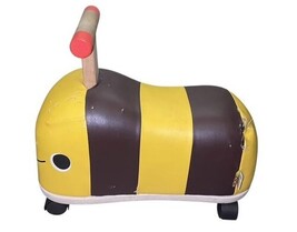 B. Toys Bumblebee Ride On Scooter Toddler Push Toy Yellow Brown Bee READ image 10