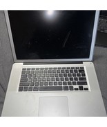 Apple MacBook Pro A1286 for Parts or Repair 15.4 Inch Spill Damage No Me... - $553.62 MXN