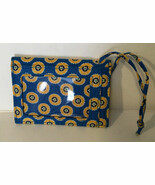 Vera Bradley Riviera Blue Zip ID Case Change Coin Purse *Retired* - $6.79