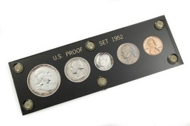 1952 US Proof Set in Capital Holder Gem Proof Condition Some Toning - $346.49