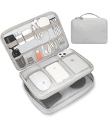 Travel Cable Organizer, Waterproof All-In-One Double Layers Storage Bag ... - $36.54 CAD