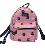 Sailor Moon Small Child&#39;s Backpack Purse Pink with Black Cats - $45.58 CAD