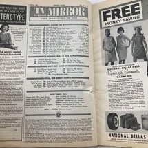 VTG TV Radio Mirror Magazine March 1966 Jackie Kennedy and Dan Blocker - £11.10 GBP