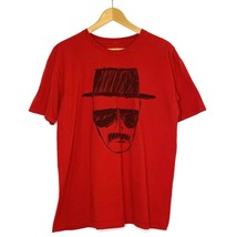 Bustedtees Mens size XL Breaking Bad Heisenberg Walter White Tee T Shirt... - £9.34 GBP