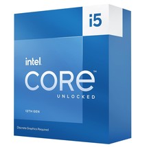 Intel Core i5-13600KF Desktop Processor 14 cores (6 P-cores + 8 E-cores) 24M Cac - £298.91 GBP