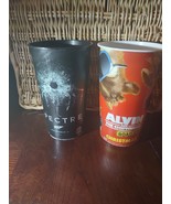 Movie Theatre Set Of 2 Spectre And Alvin And The Chipmunks Large Used Cups - €21,54 EUR