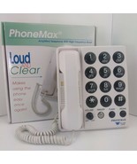 Phonemax Loud And Clear Amplified Telephone Williams Sound - £22.26 GBP