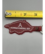 Arkansas Razorbacks Baseball Rubber Type  Lightweight Team Logo Key Ring... - $17.72