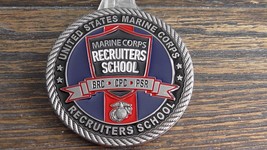 USMC Marine Corps Recruiters School Challenge Coin #569X - £29.53 GBP