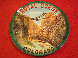 8&quot; Porcelain Collector Plate ROYAL GORGE Colorado [Z179] - £7.64 GBP