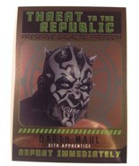 2015 Topps Star Wars Chrome Perspectives Jedi vs. Sith Fugitives Insert # 2 - $72.93 MXN