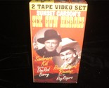 VHS Sombrero Kid 1942 &amp; Rough Rider&#39;s Round Up 1939 Don Red Barry, Roy R... - $7.00