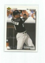 BO JACKSON (Chicago White Sox) 1992 UPPER DECK BASEBALL CARD #555 - £3.95 GBP