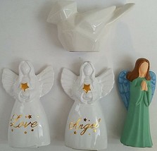 Porcelain Angels & Dove Décor, Select: Angel or Dove - £2.36 GBP