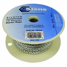 146-019 Stens 100&#39; Solid Braid Starter Pull Rope #3 1/2 Reel For Small Engines - £15.68 GBP