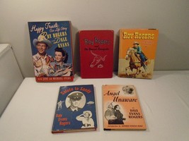 LOT OF 5 H/C BOOKS Roy Rogers &amp; Dale Evans, Christianity Faith Biography Cowboy - $12.16