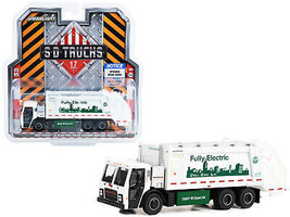 2021 Mack LR Electric Rear Loader Refuse Truck White New York City Department of - £24.95 GBP
