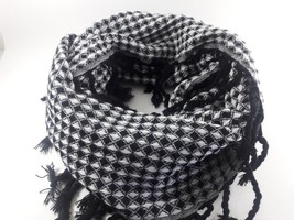 Collection XIIX Black White Infinity Loop Scarf ONE SIZE - £14.73 GBP