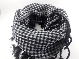 Collection XIIX Black White Infinity Loop Scarf ONE SIZE - £14.87 GBP