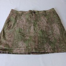 Sonoma Lifestyles RN#73277 Women's Brown/Green Cotton Blend Everyday Skort Sz 14 image 14