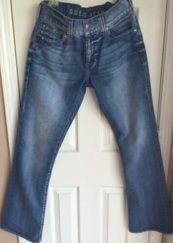 Primary image for Guess Jeans Low Rise Boot Cut Stonewash Jeans Women's 30 x 32