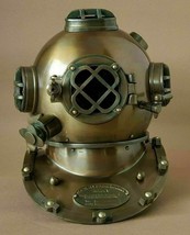 Shop Till You Drop Diving Helmet Deep Sea Marine Divers Helmet best vintage helm - £170.03 GBP
