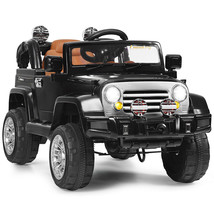 12V Mp3 Kids Ride On Truck Car Rc Remote Control W/ Led Lights Music New - $219.99