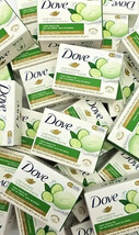 20 Mini Bars Dove Cream Beauty Bar Soap  Cucumber &amp; Green Tea 0.88oz Tra... - $360.05 MXN
