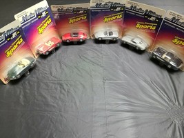 Lot Motorized Classic Sports Moto Mites Grand Diecast Corvette Jaguar Po... - £9.06 GBP