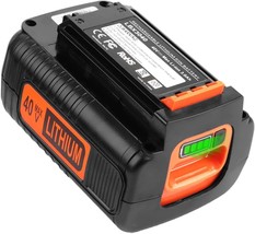 Powilling 40 Volt MAX 3.0Ah Lithium Replacement Battery for Black and Decker 40V - £41.46 GBP