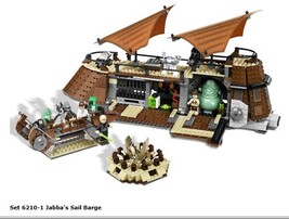 LEGO 6210 Star Wars Episode 4/5/6- Jabba's Sail Barge (see description a... - $185.00