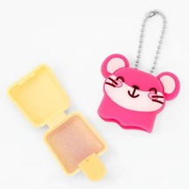 Claire&#39;s Club Mouse Pucker Pops Key Bag Chain Wild Cherry Flavor Lip Gloss - $8.37