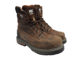 Helly Hansen Men&#39;s 8&quot; FreshTech STSP Work Boots HHS232000 Brown Leather ... - $42.74