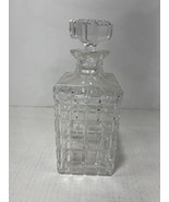 Whiskey Decanter  Glass Liquor Crystal Scotch Wine Bourbon Stopper - £27.25 GBP