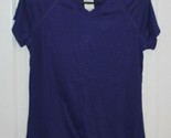 Adidas Climalite Women&#39;s Athletic T Shirt Cobalt Blue Size Adult Small  - $24.74