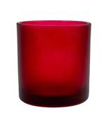 Monticiano Frosted Ruby Candle Vessel - Box of 12 - €22,37 EUR