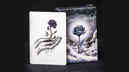 Black Flower Playing Cards By Jack Nobile - Limited Edition - £12.50 GBP