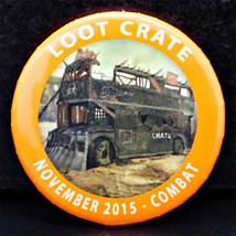 Loot Crate &#39;Combat&#39; Pin - November 2015 - $3.95