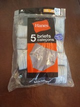 Hanes Pack Of 5 Cotton Briefs Size Small-Brand New-SHIPS N 24 HOURS - £14.61 GBP