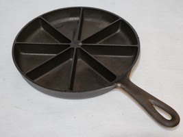 BSR Vintage 8-Wedge Cast Iron Cornbread Skillet - Pre 1960 Model, PAT. P... - £36.42 GBP