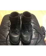 511 Tactical Boots Womens 7.5 US Black Atac 6&quot; Side Ankle Zip Combat Swa... - $40.73 CAD