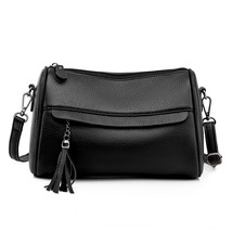 Woman Leather Handbag Small Shoulder Bag Cross Body Pillow Fashion Messenger Bag - £41.64 GBP