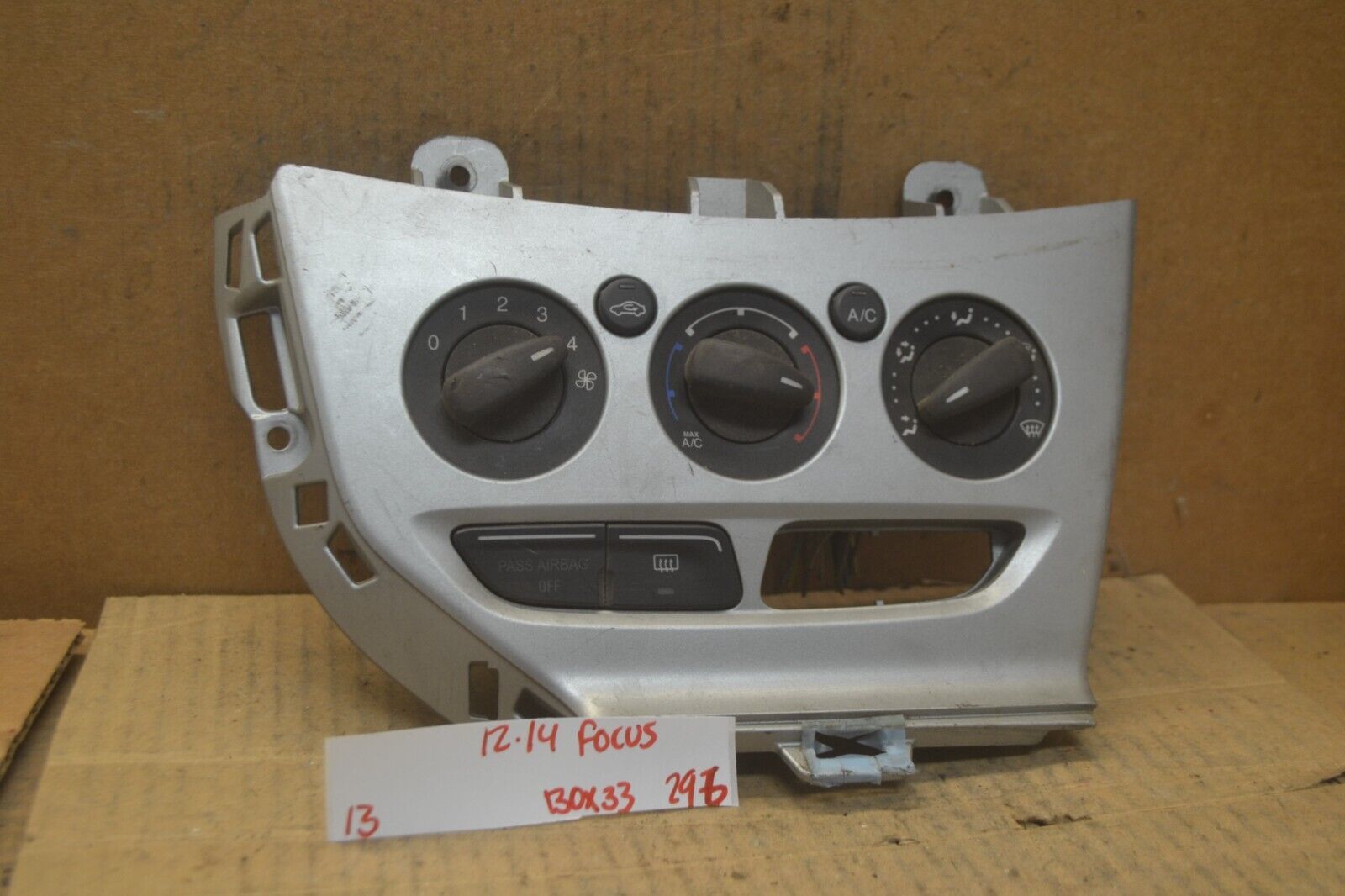 13-14 Ford Focus AC Heat Temperature Control CM5T19980AE Switch Bx33 ...