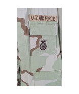 US Air Force 3 Color Desert Camo Pattern Combat Coat sz Medium Regular K... - $26.24
