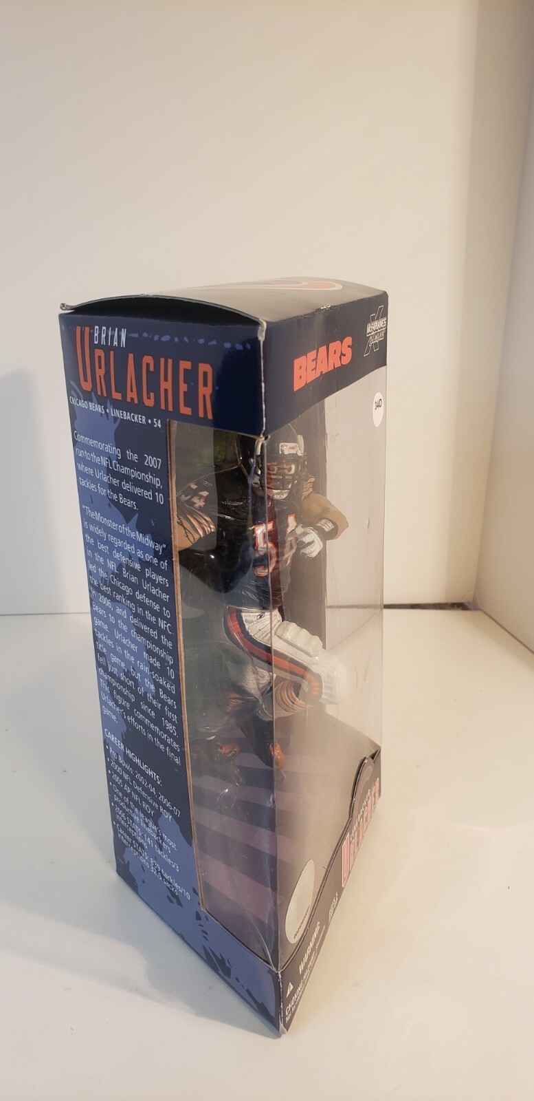Brian Urlacher McFarlane Collectors Edition Chicago Bears MLB HOF NEW Item image 3