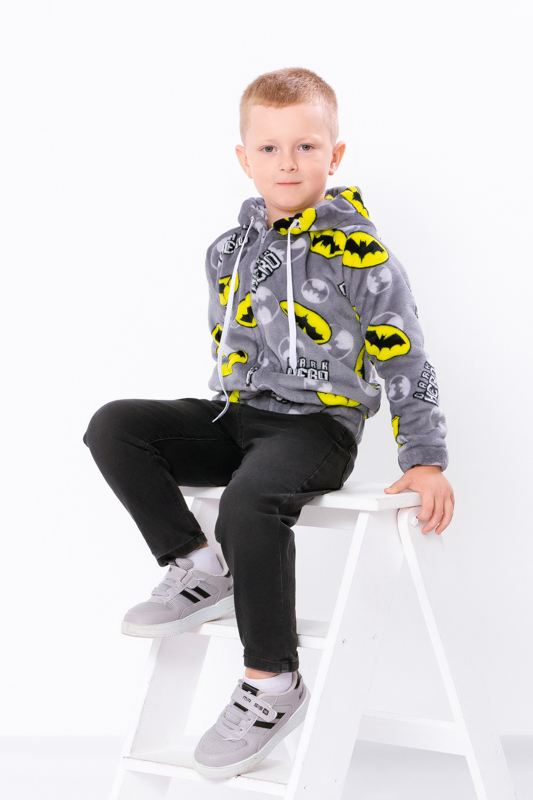 Hoodie (boys), Winter,  Nosi svoe 6071-035-4 (siryj-betmen)
