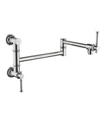 Modern Brass Pot Filler Faucet: Wall Mount - $310.99