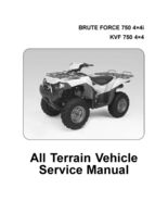 Fits Kawasaki - Brute Force 750 KVF750 2005 2006 2007 4x4i 4x4 Service M... - €13,02 EUR